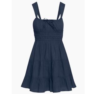 Aritizia Mini Navy Martine Dress XS